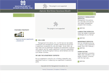 Tablet Screenshot of managementinnovationsinc.com